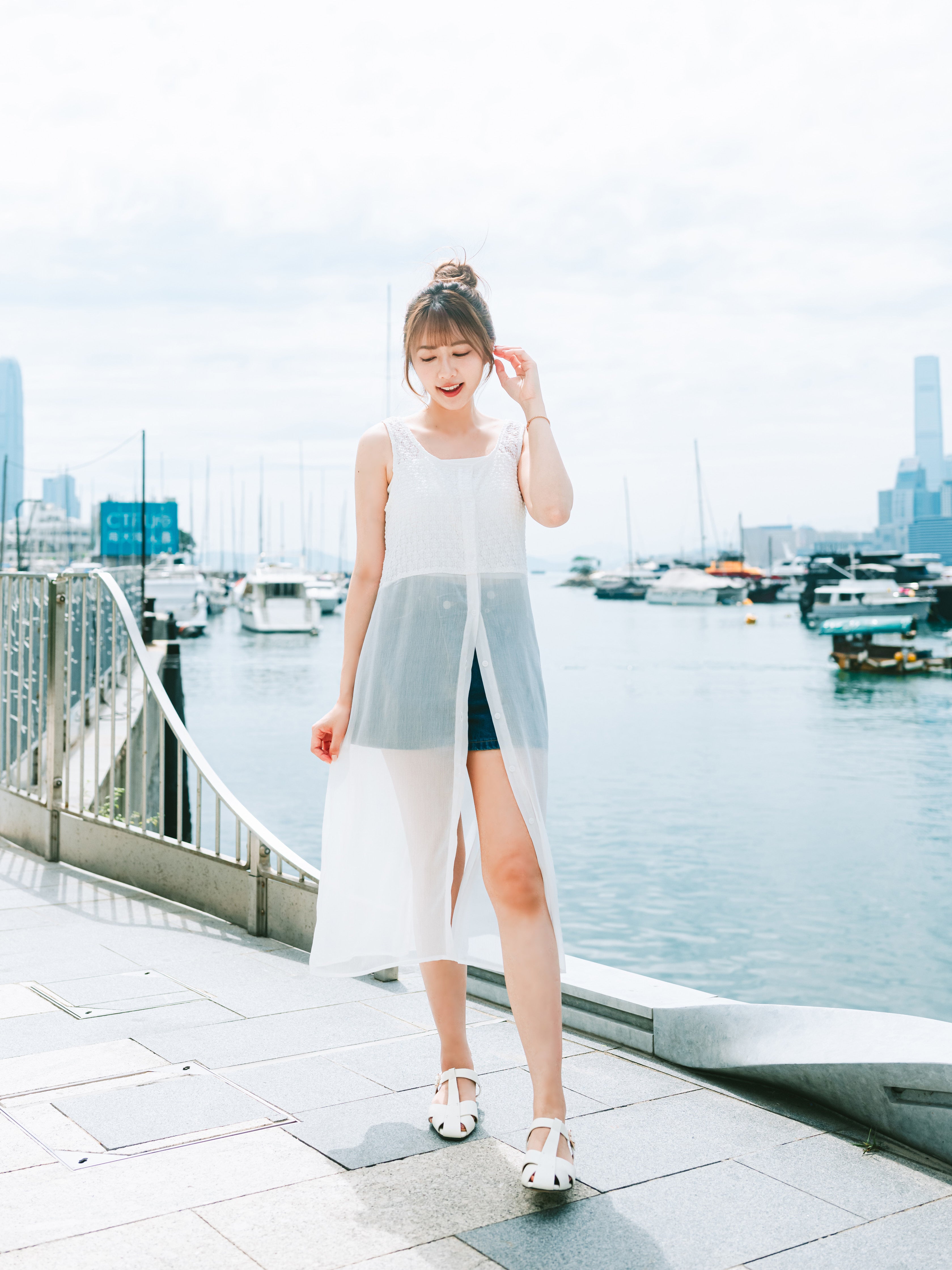 Stella Sandals - White (pre-order 1-2 weeks)