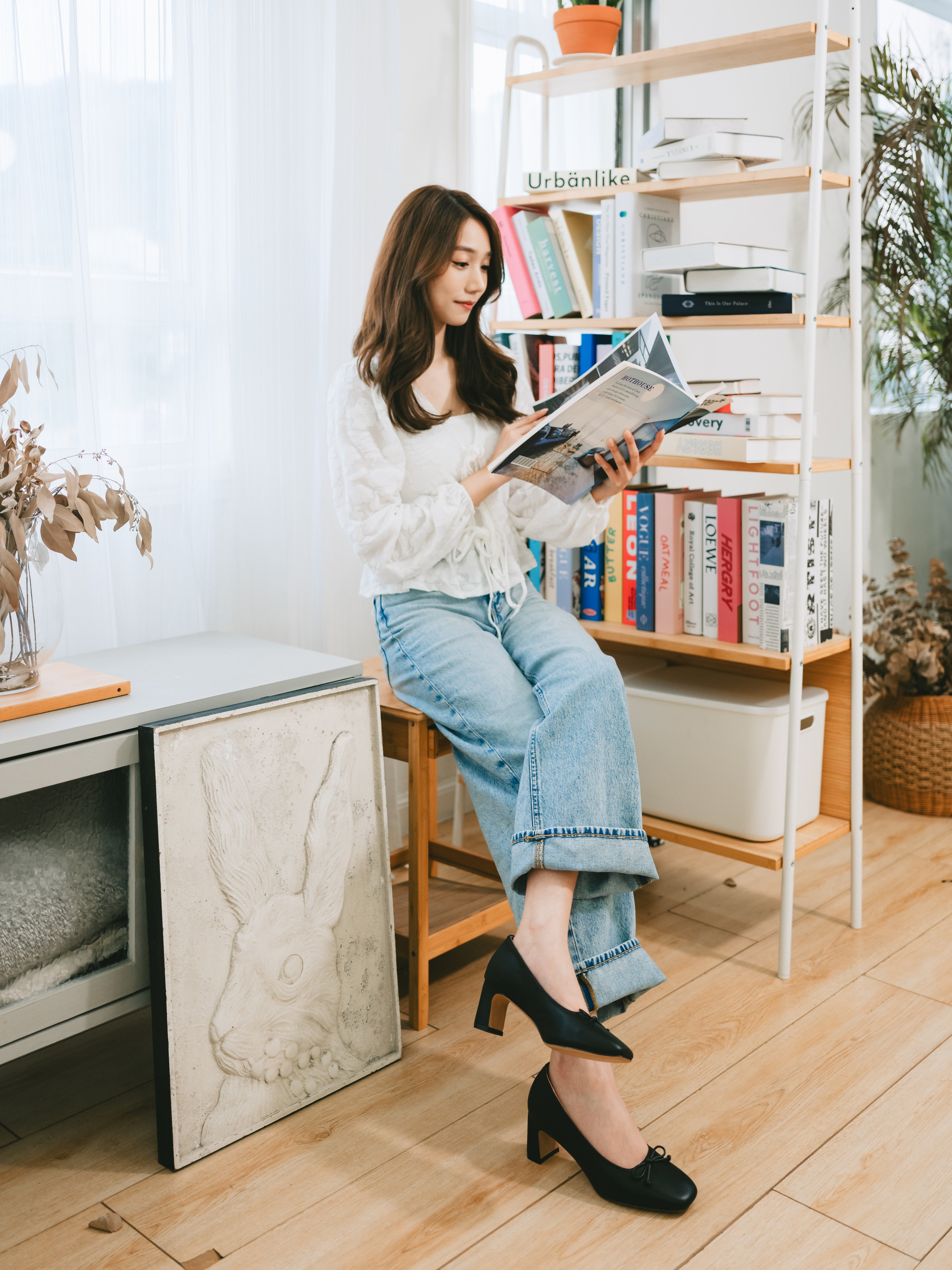 Abby Heels - Black (pre-order 2 weeks)