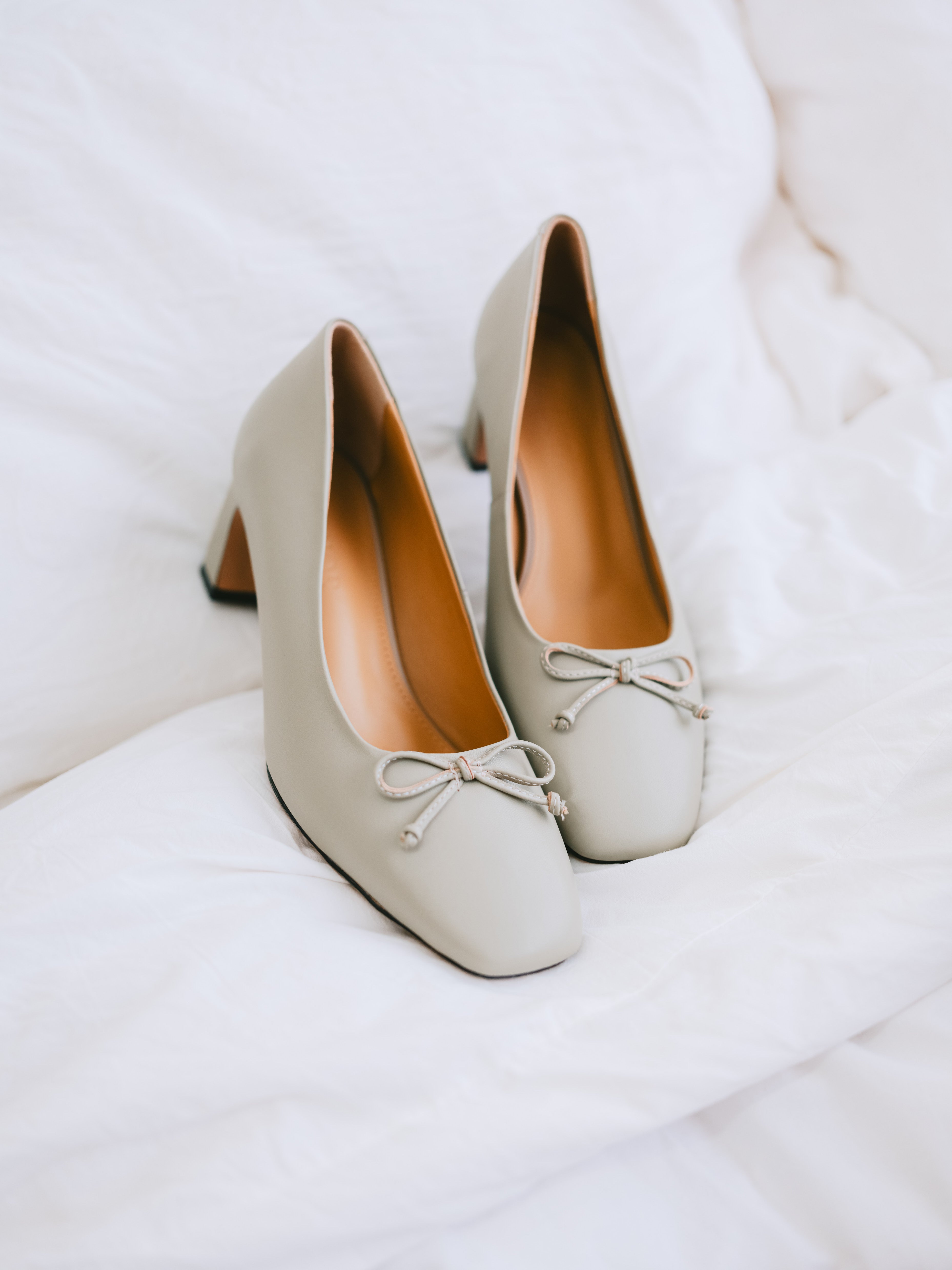 Abby Heels - Grey (pre-order 2 weeks)