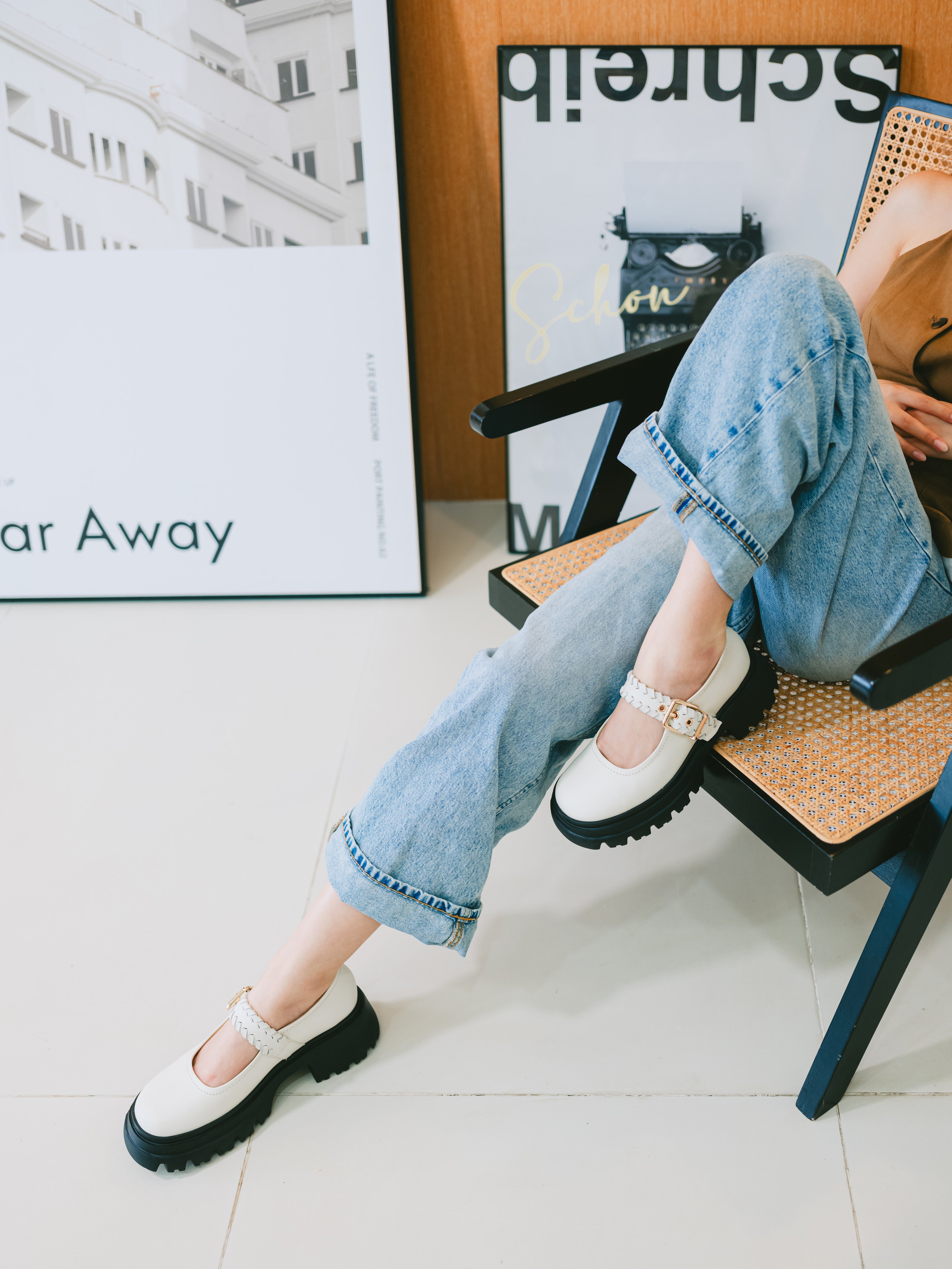 Kelley Loafers - White (pre-order 1-2 weeks)