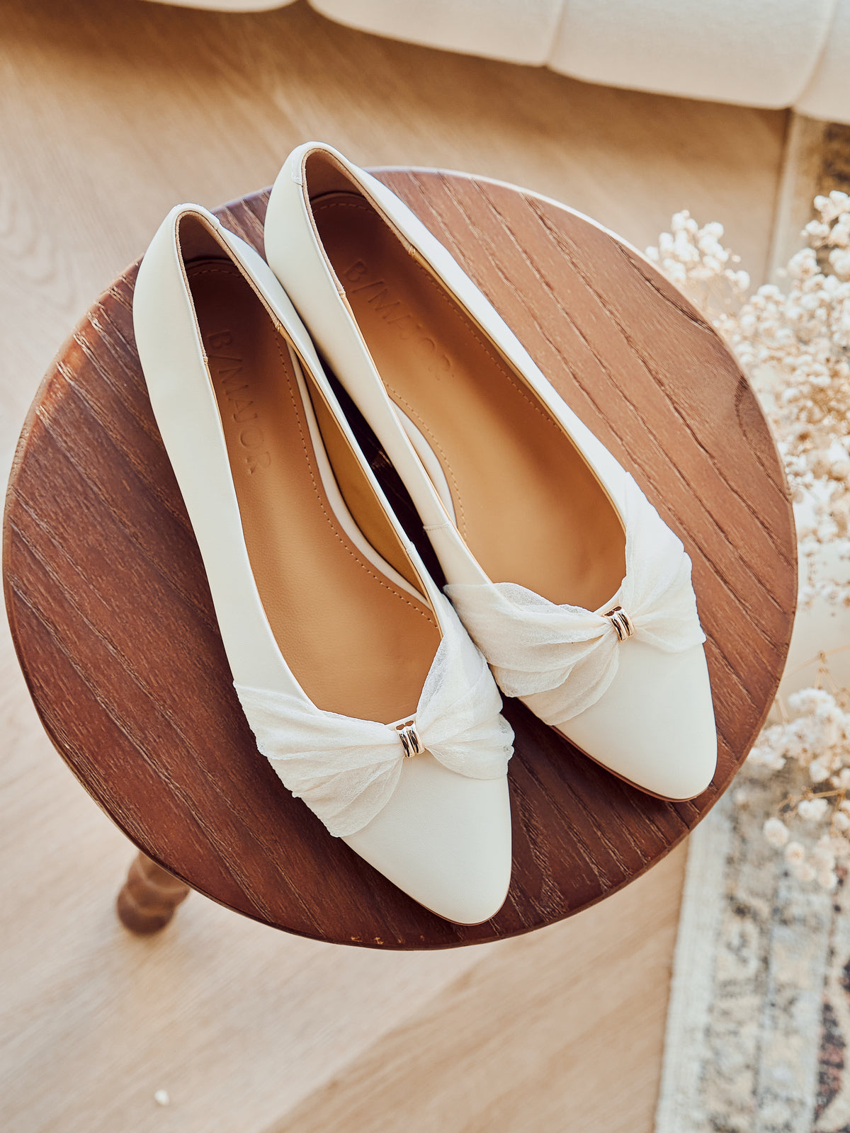 CANDICE Flats - White