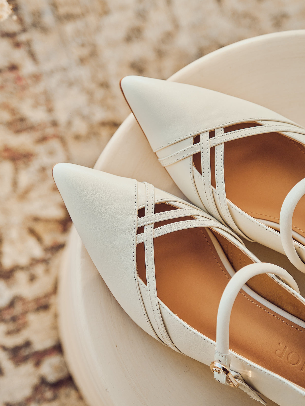 ✨GIANNA Flats - Special Edition (All White）