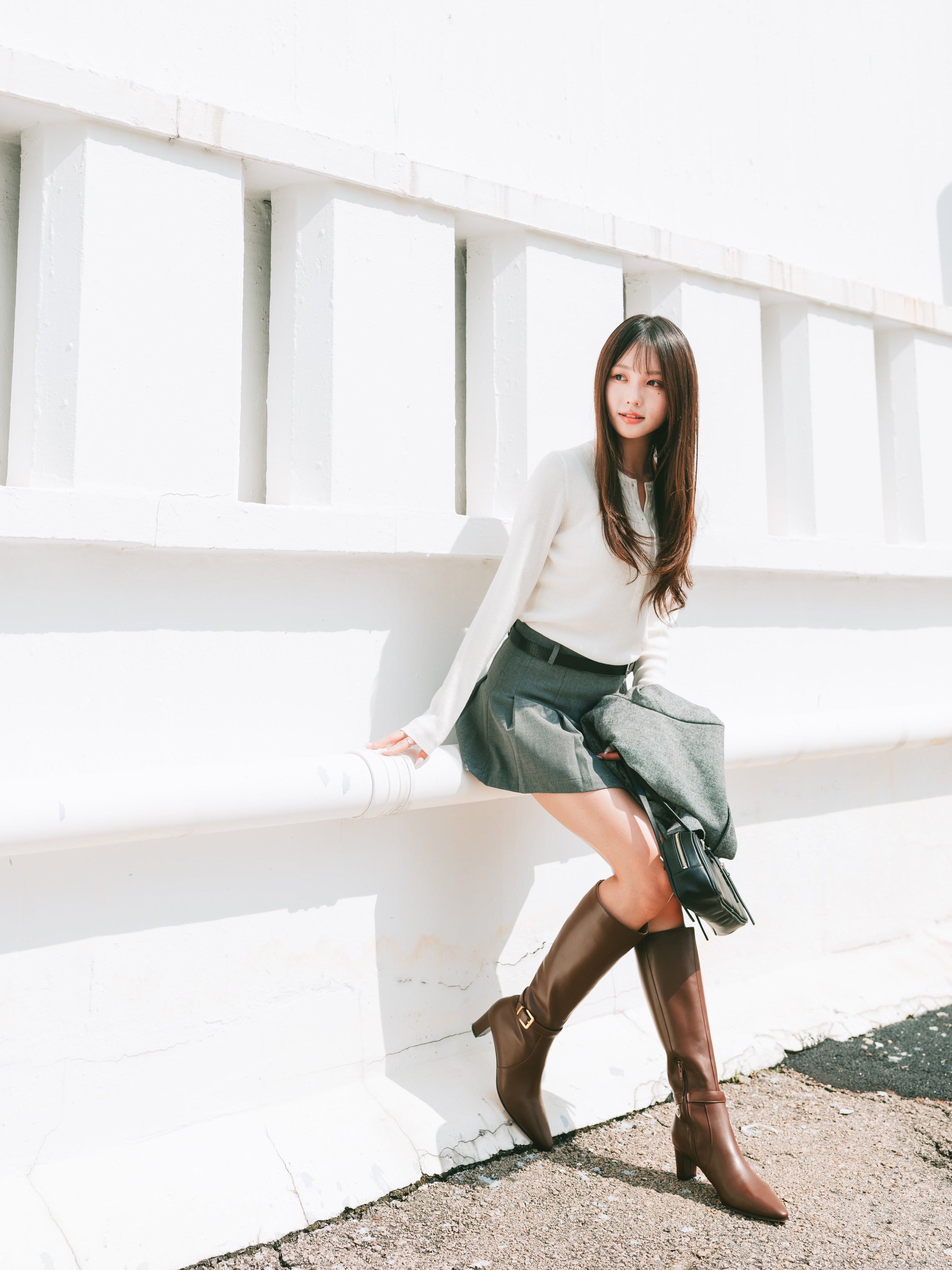 SYLVIA BOOTS - BROWN