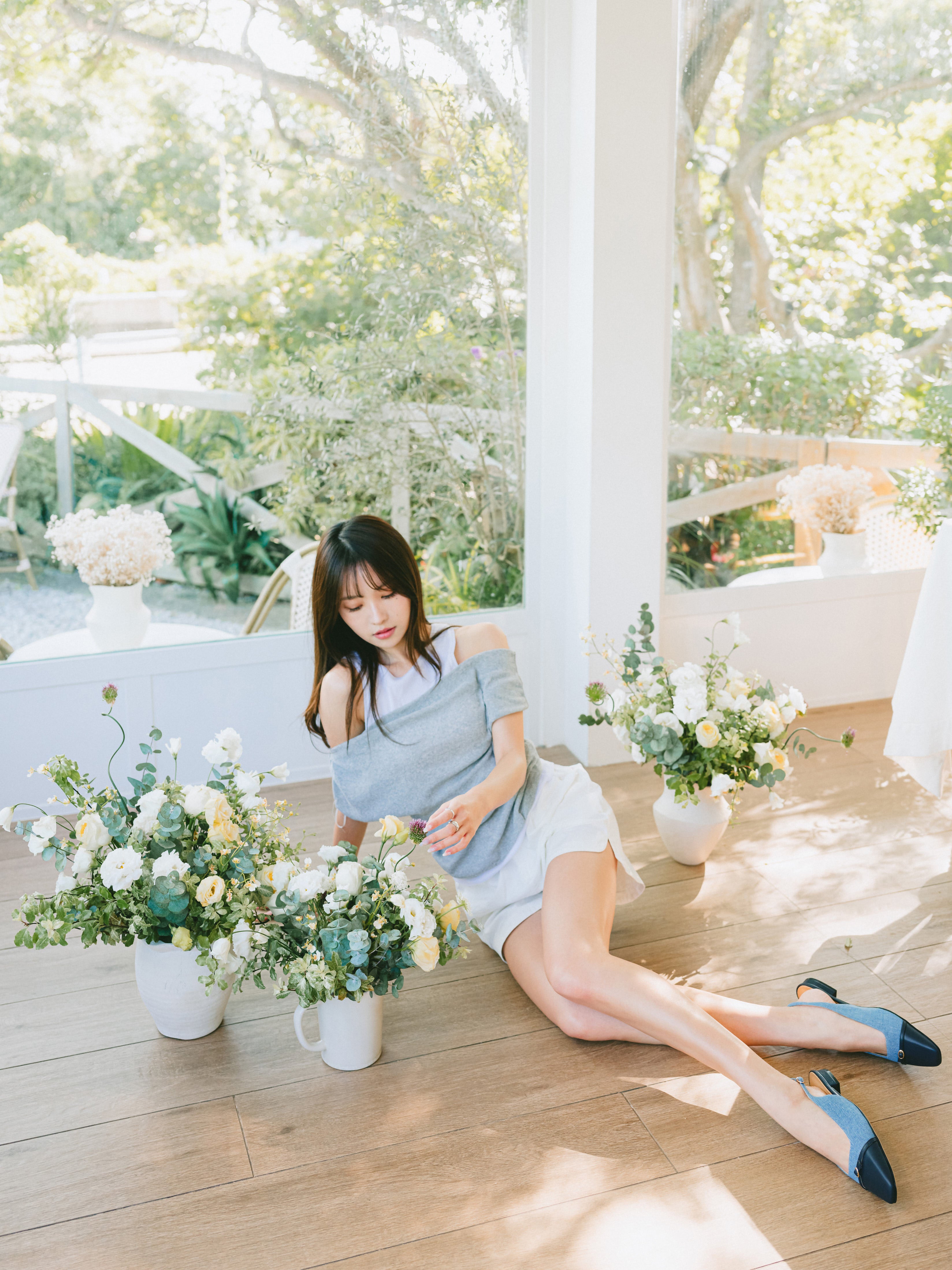 Mia Slingbacks - Denim
