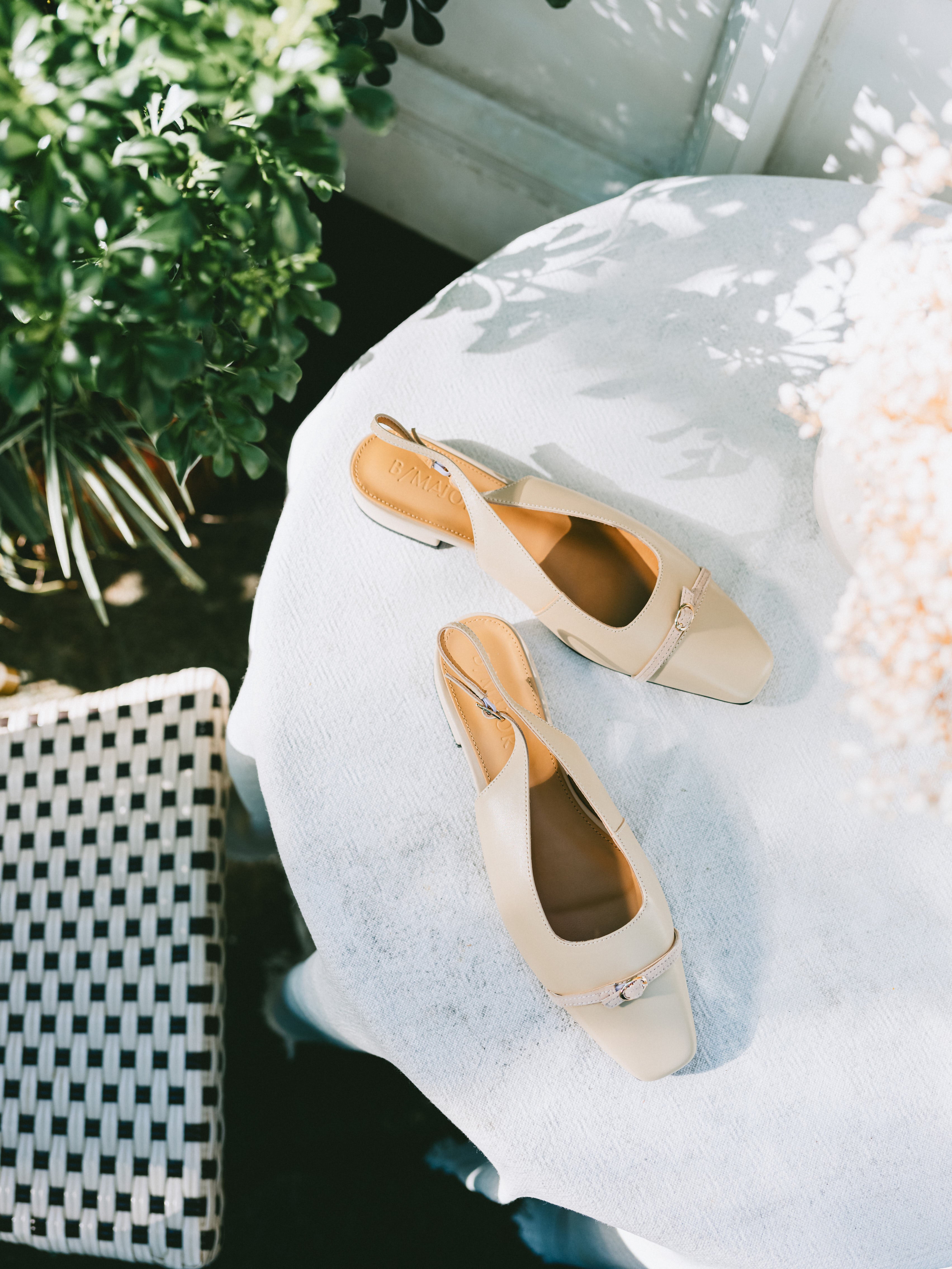 Mia Slingbacks - Beige
