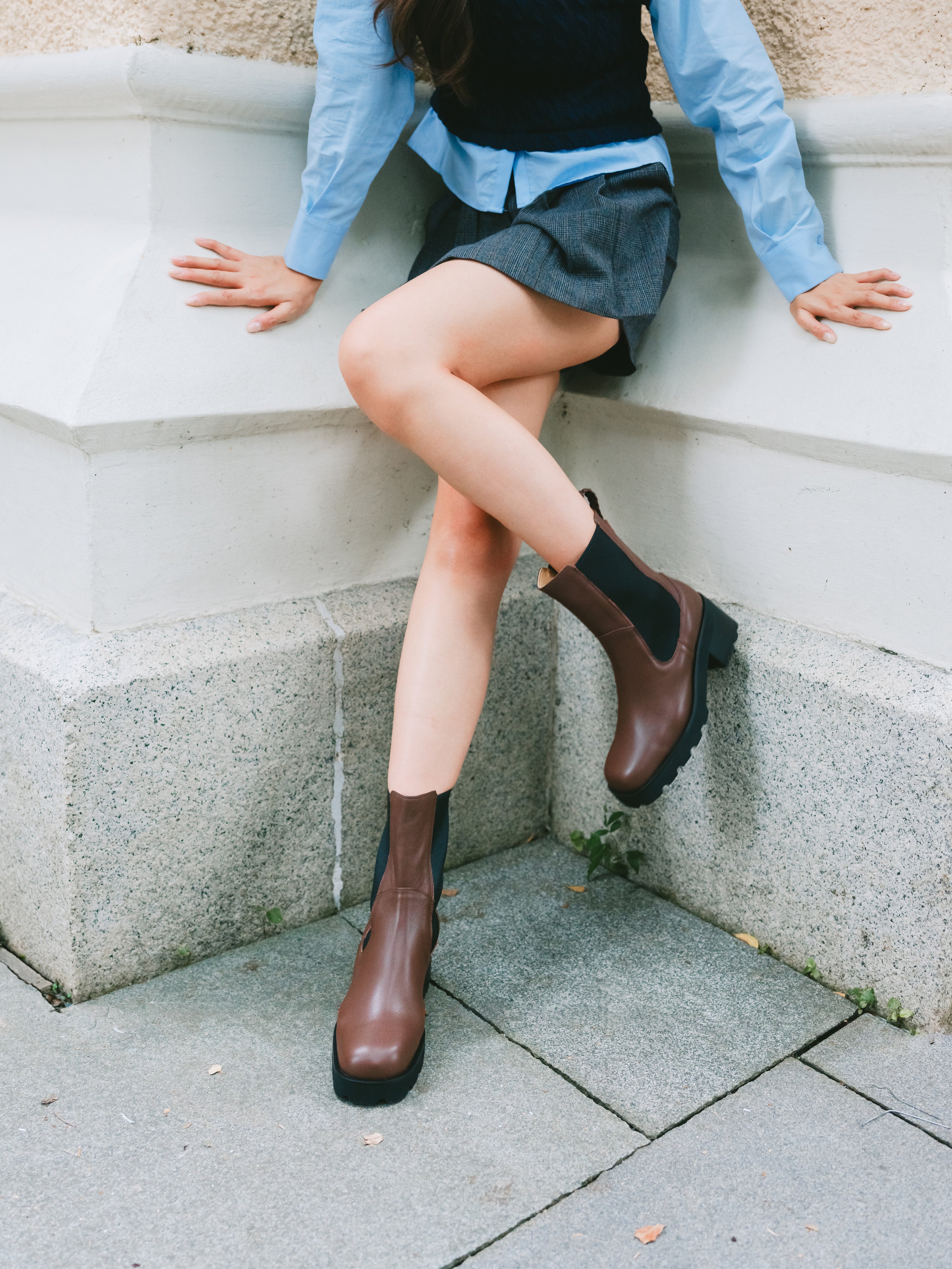 Carly Boots - Brown (pre-order 1 week)