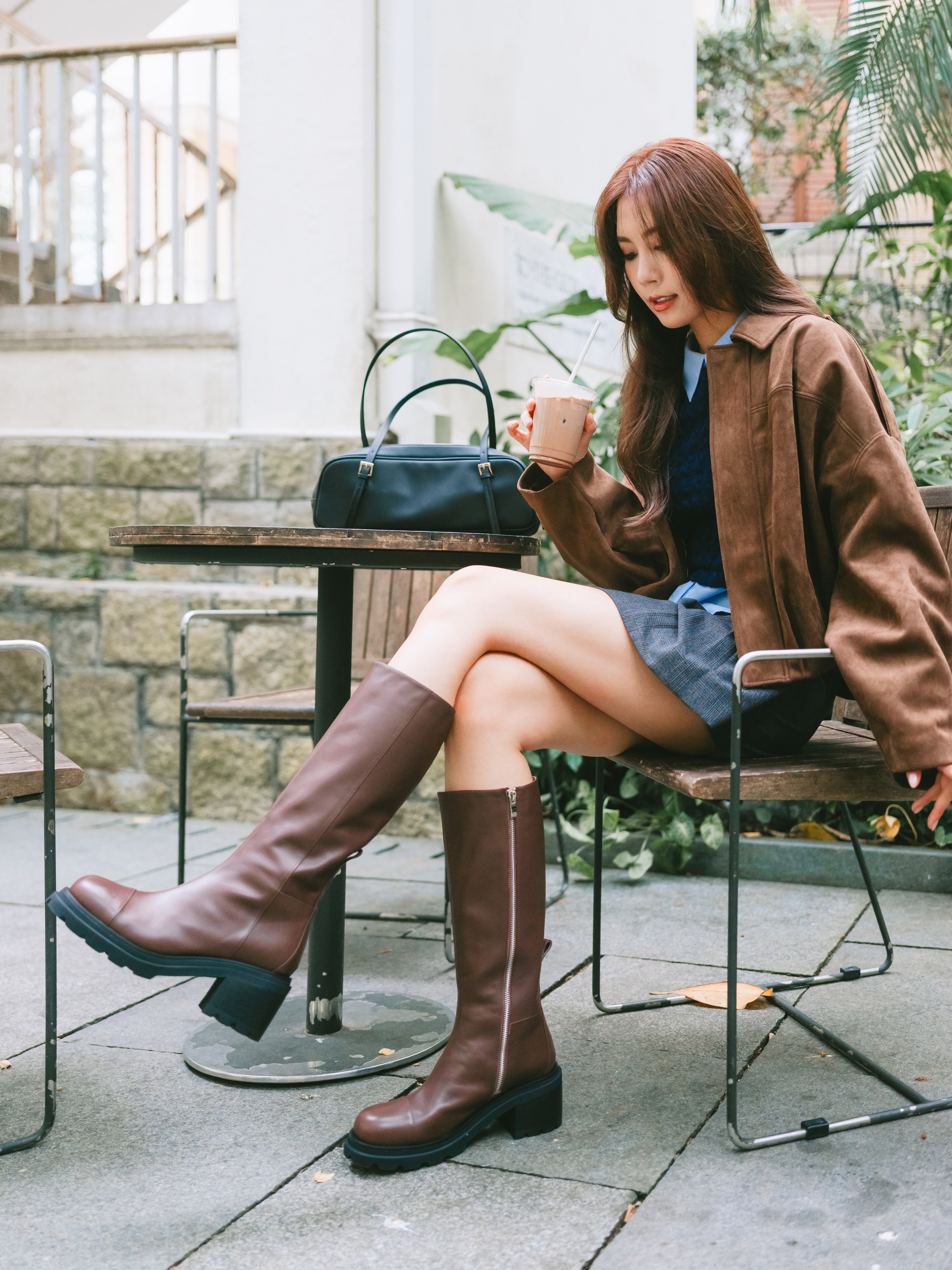 KENSLEY BOOTS - BROWN
