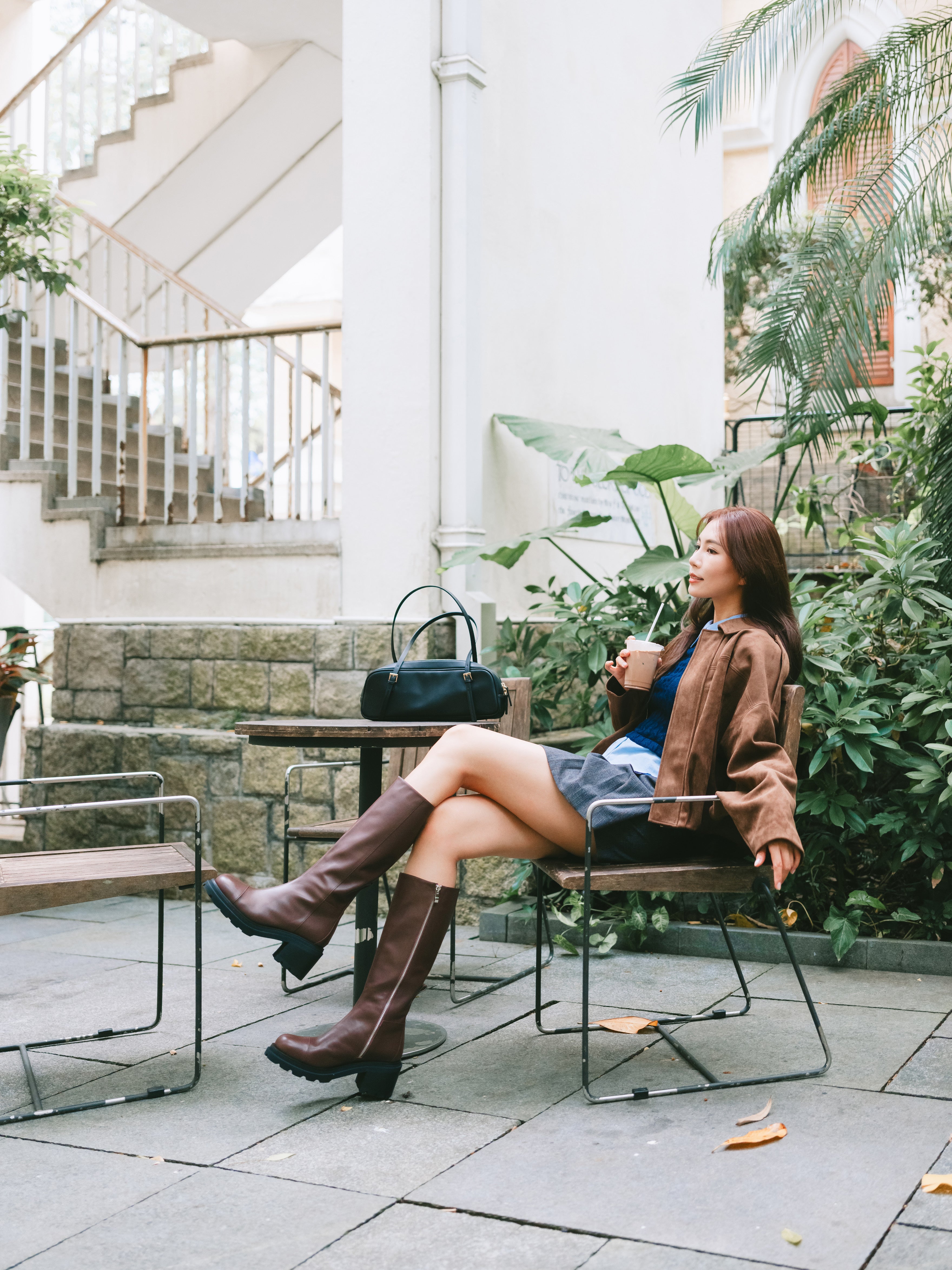 KENSLEY BOOTS - BROWN