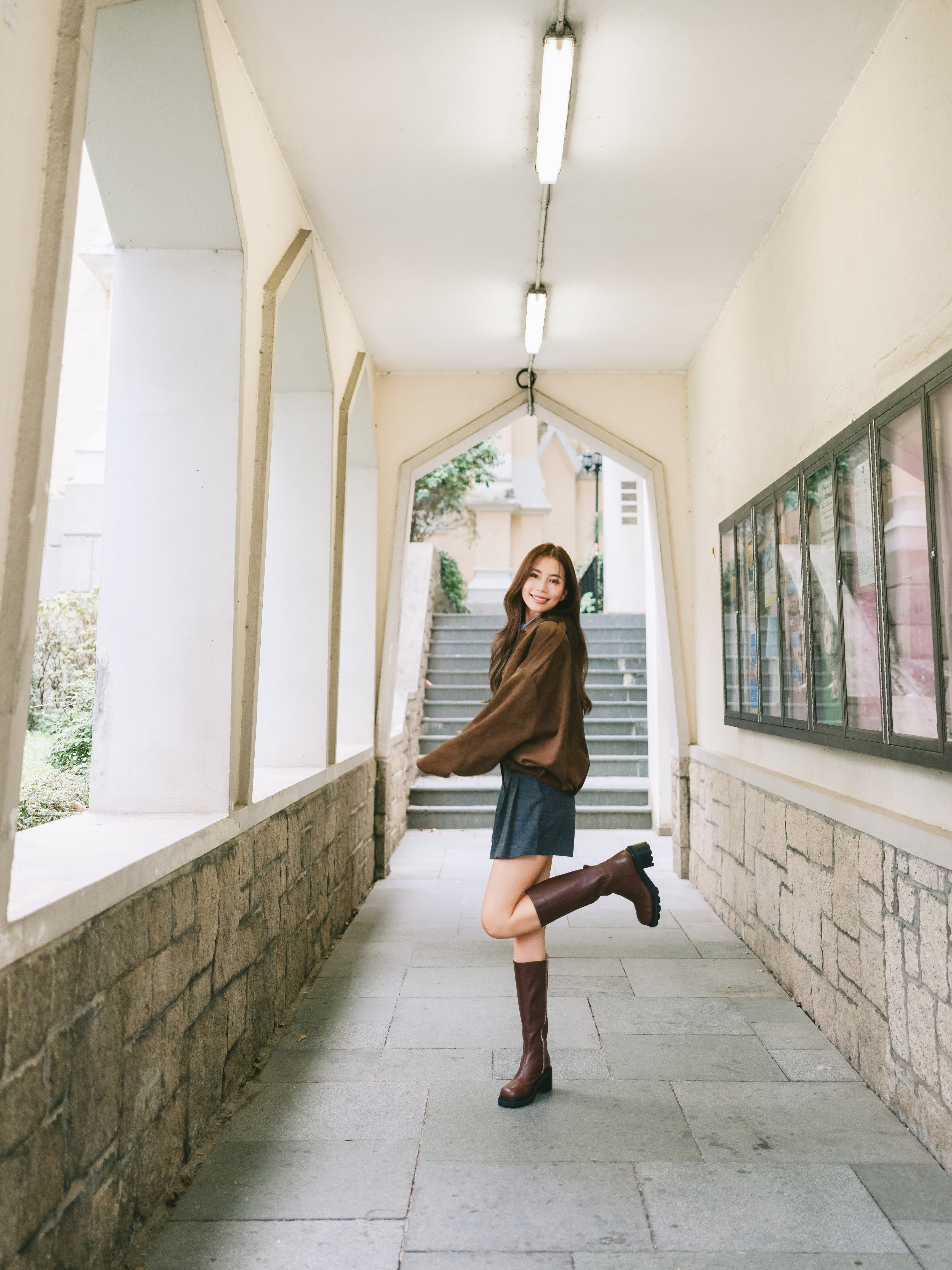 KENSLEY BOOTS - BROWN