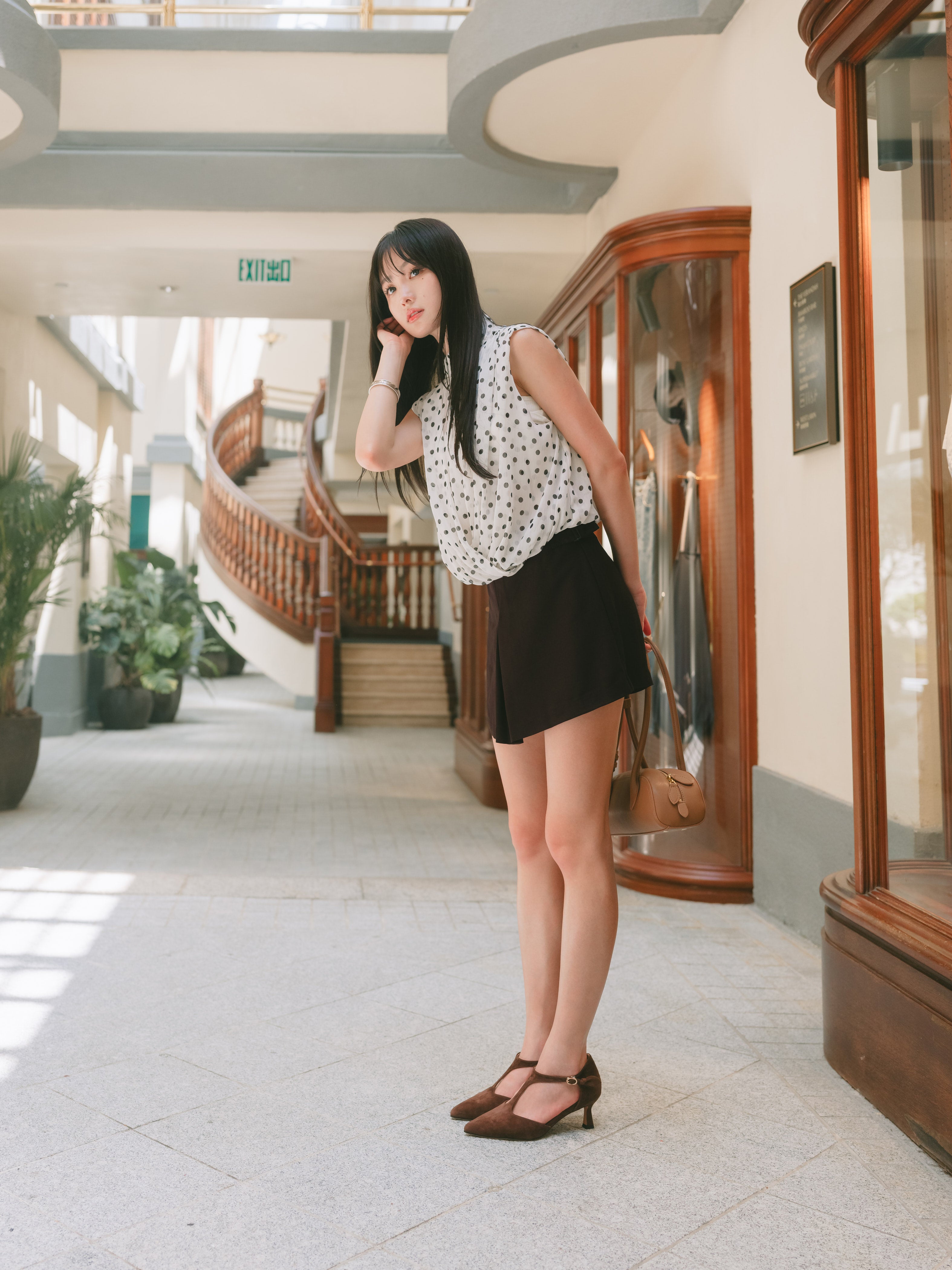 ESTELLA Heels - Brown Suede