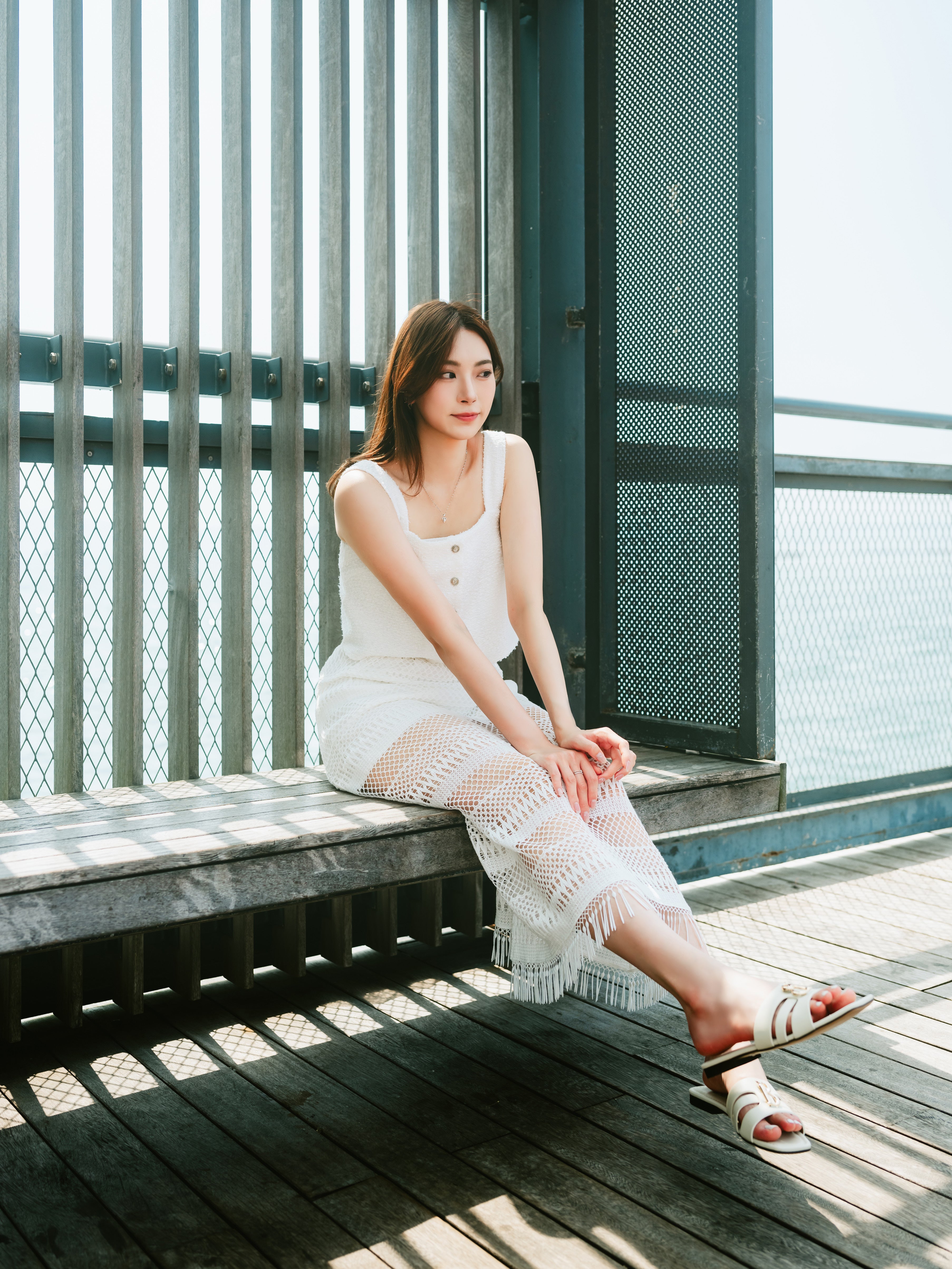 AVYLN Sandals - White