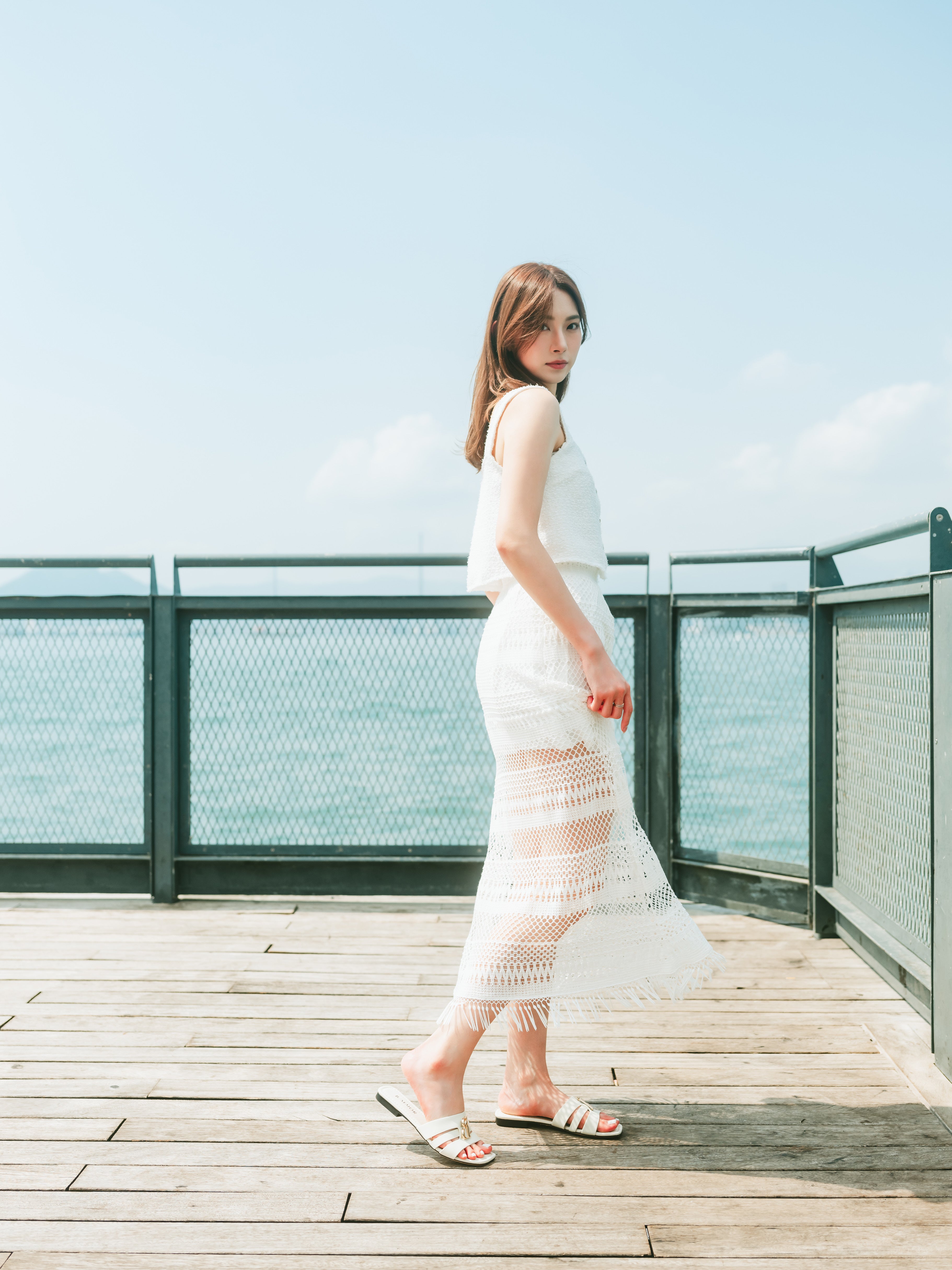 AVYLN Sandals - White