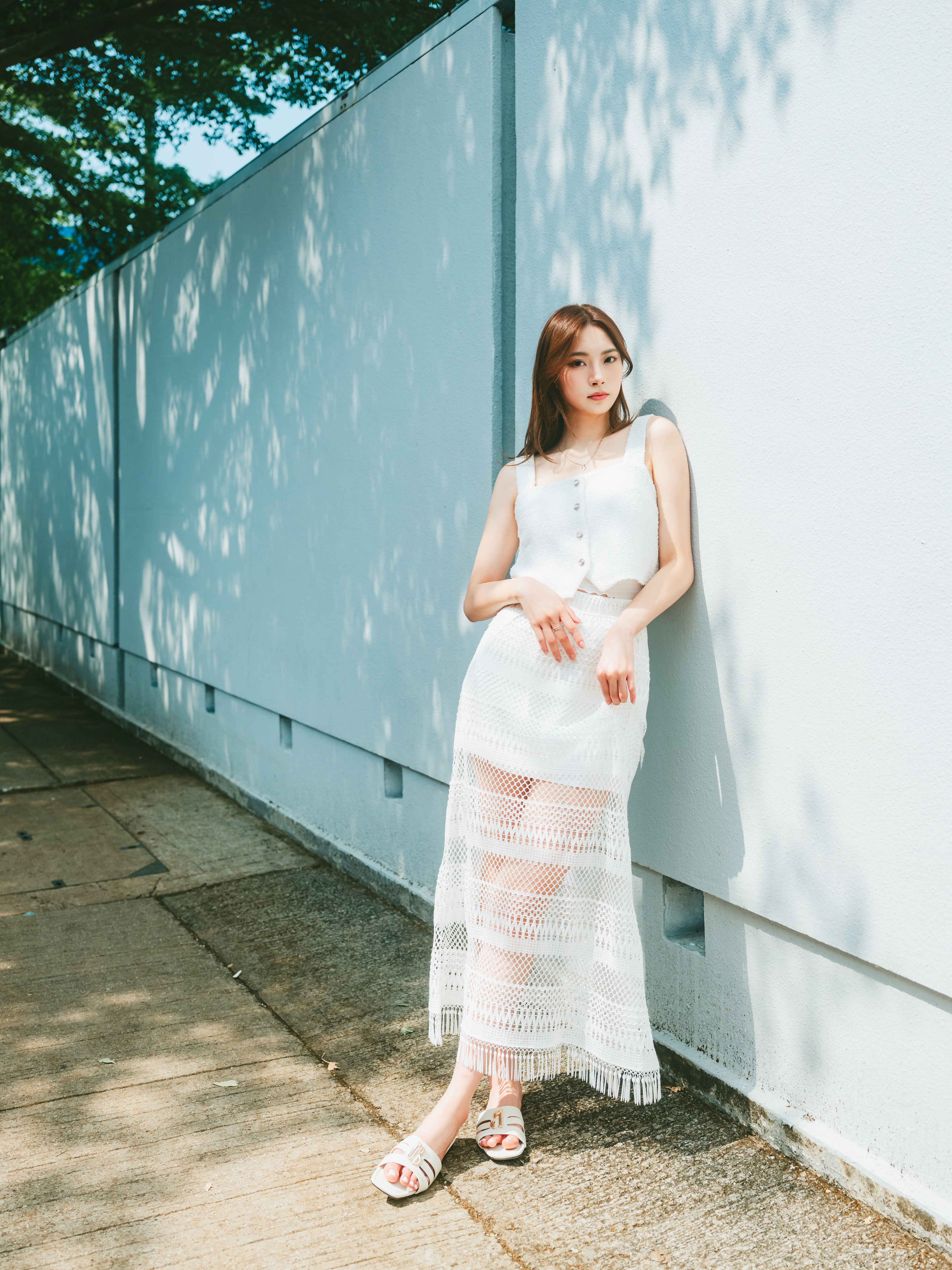 AVYLN Sandals - White