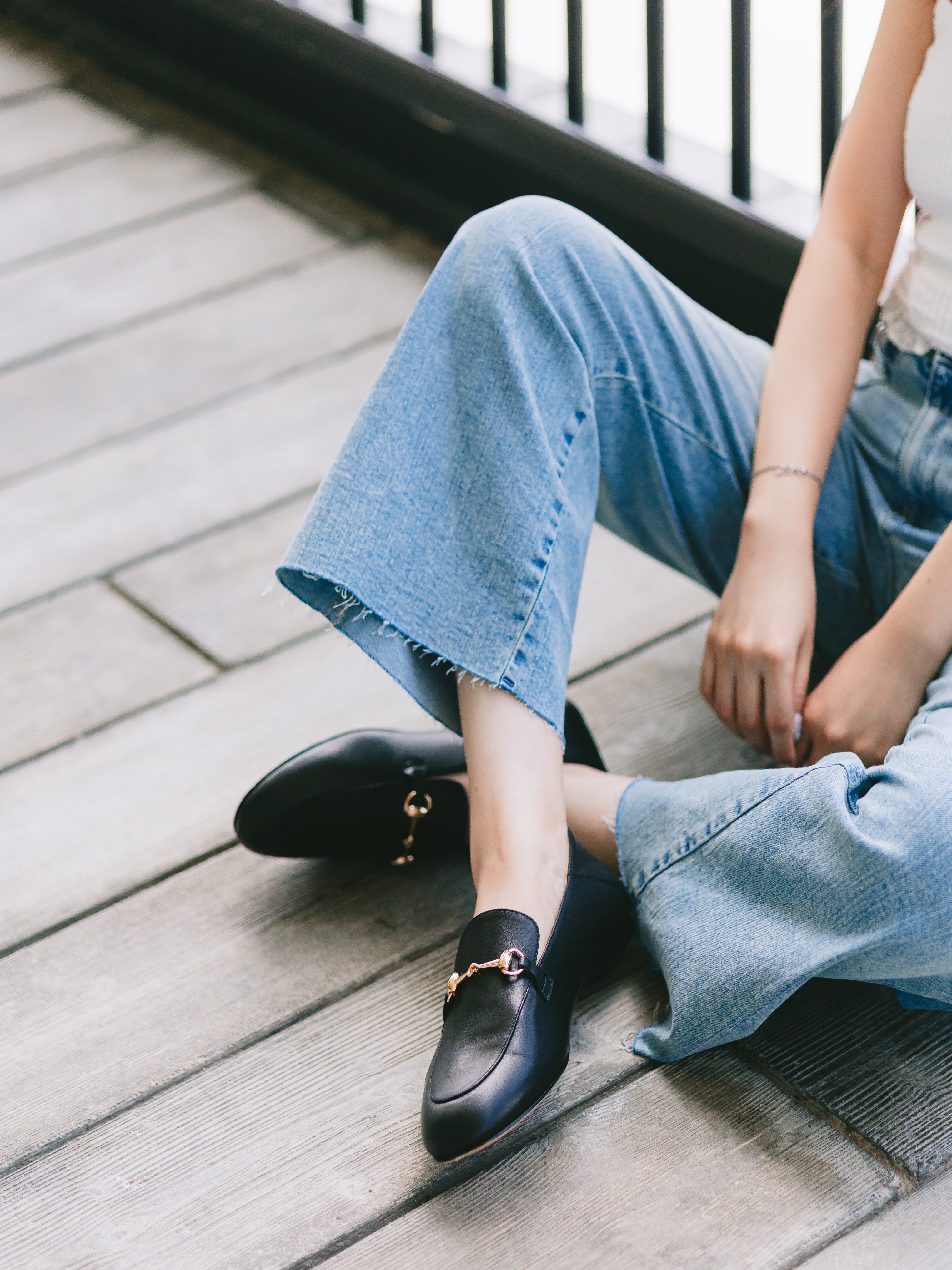 CLAIRE Loafers - Black