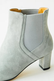 FAYE BOOTS - BLUE SUEDE