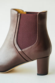 FAYE BOOTS - BURGUNDY (PRE-ORDER 1-2 WEEKS)