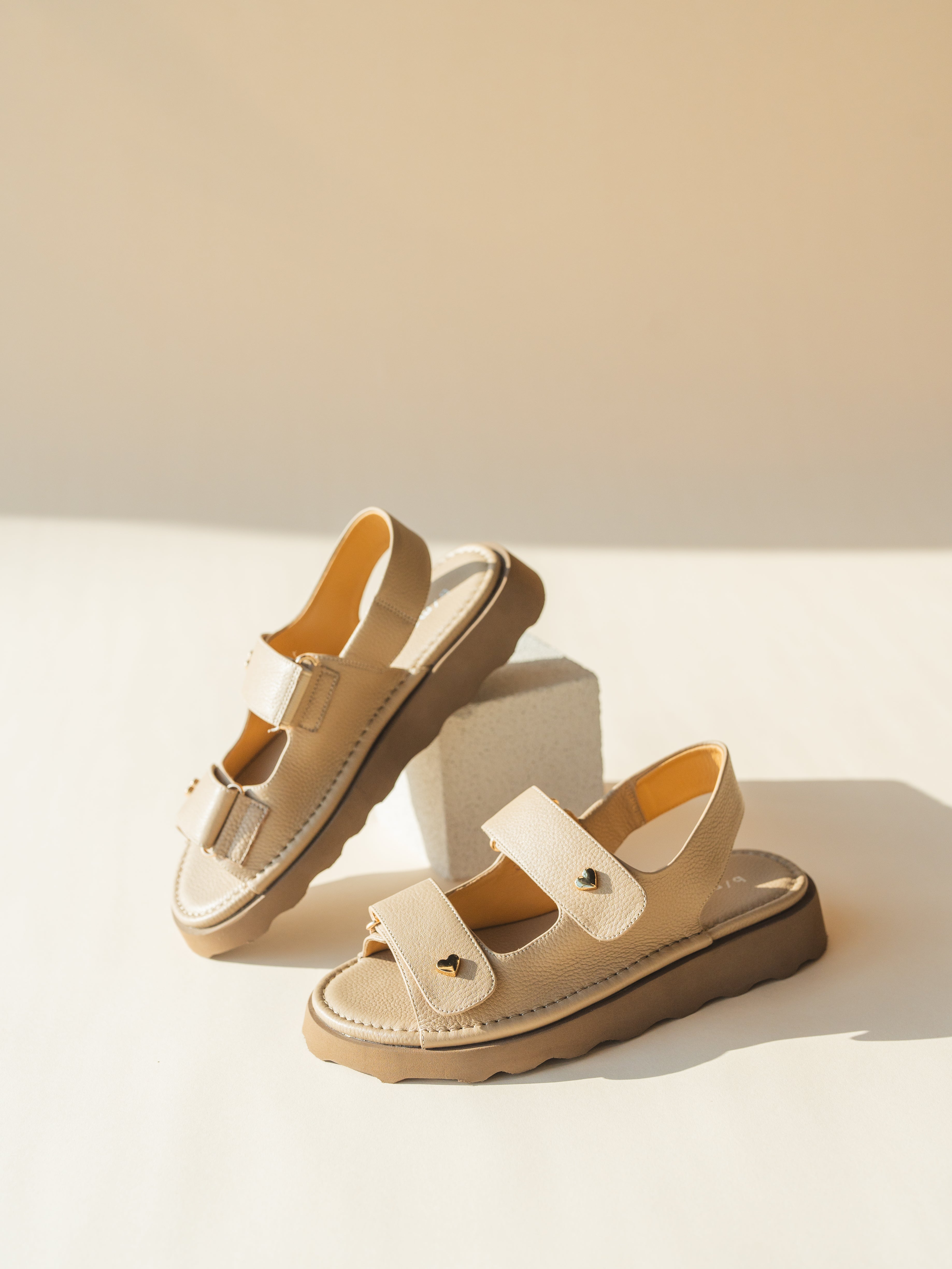 LAVIDA Sandals - Beige
