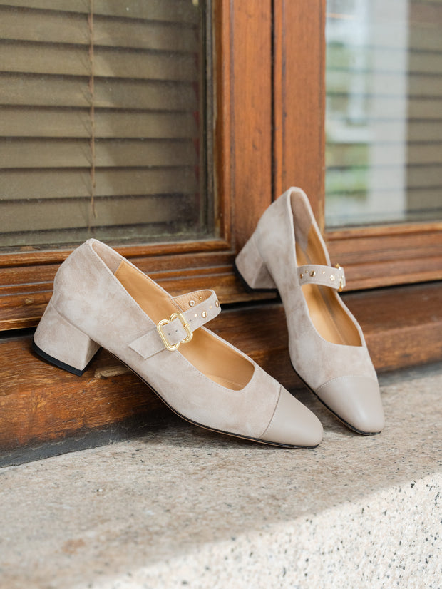 RENA Heels - Beige