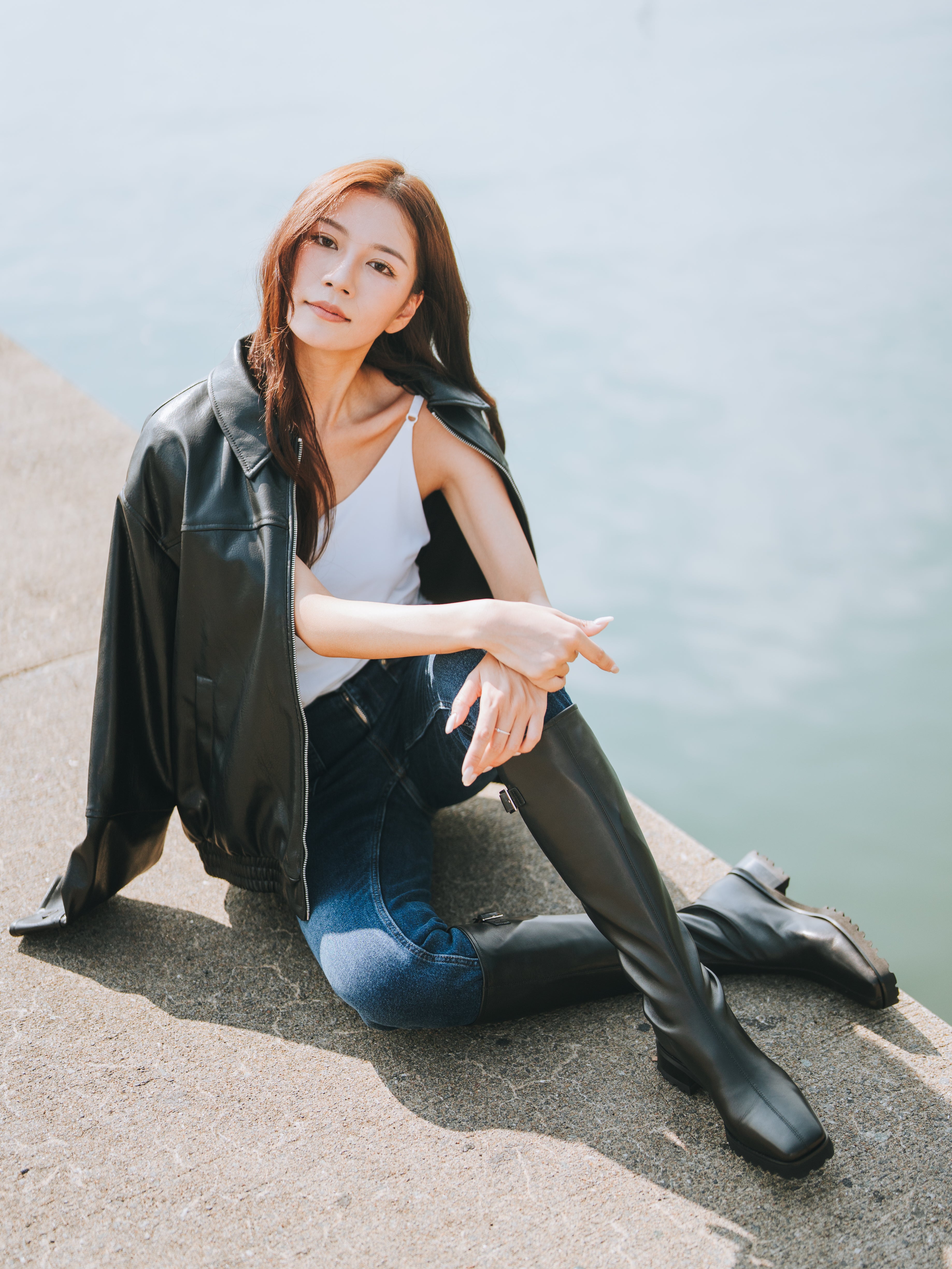 AMBER BOOTS - BLACK