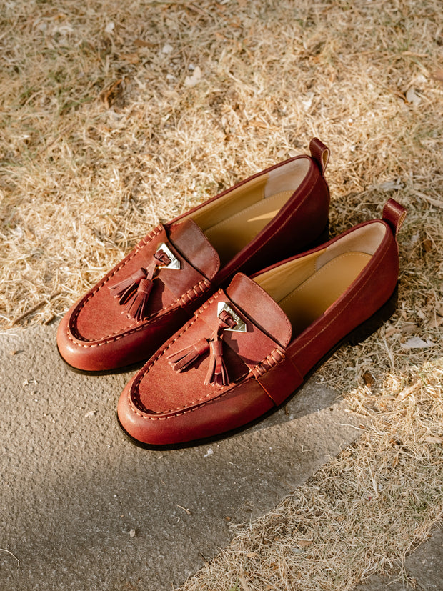 JANUS Loafers - Burgundy