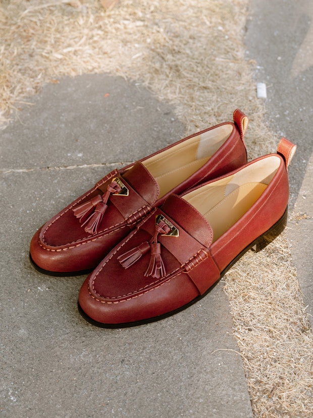 JANUS Loafers - Burgundy