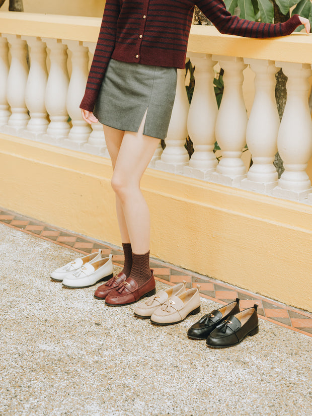 JANUS Loafers - Burgundy