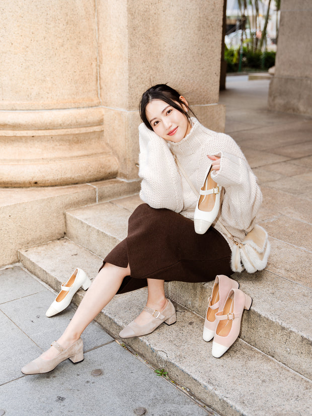 RENA Heels - Beige