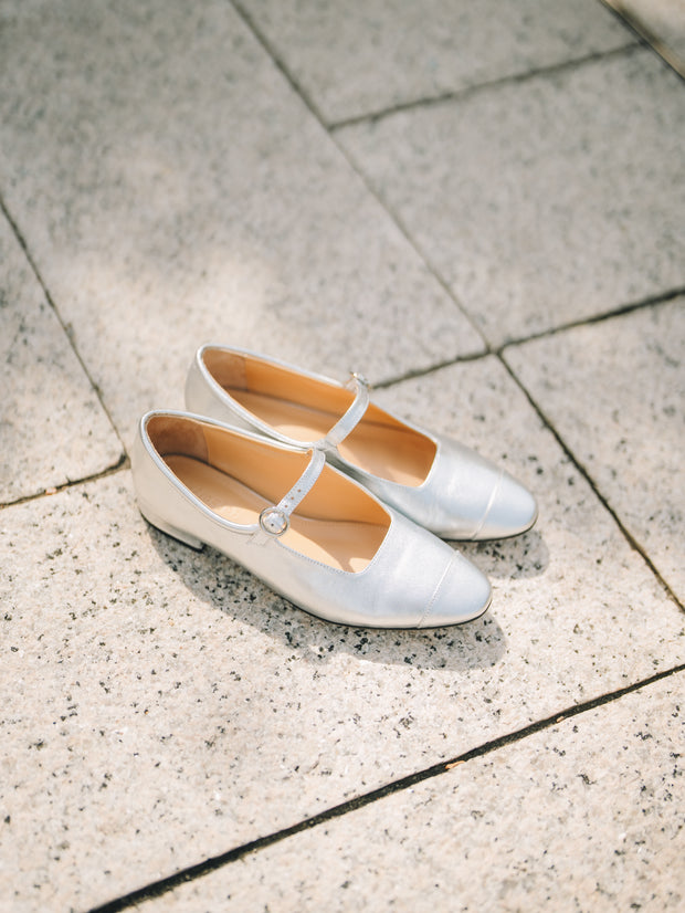 ALLIE Flats - Silver