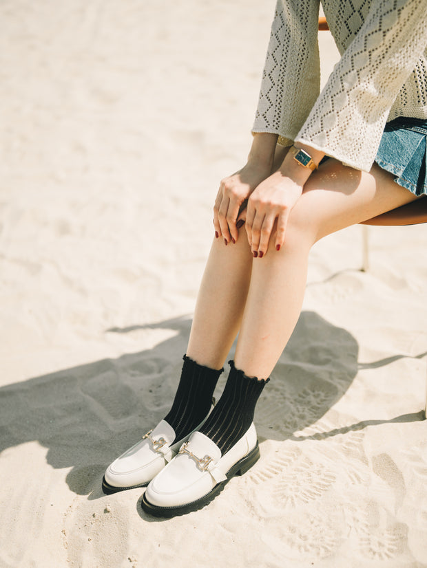 MYRA Loafers - White