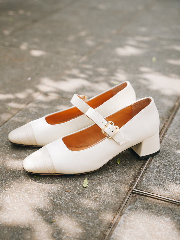 RENA Heels - White