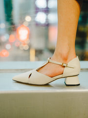 TIA Heels - White (pre-order 1-2 weeks)