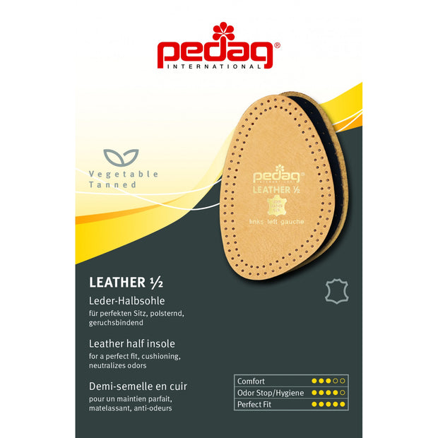 PEDAG Petite Leather 1/2 Insole (101)