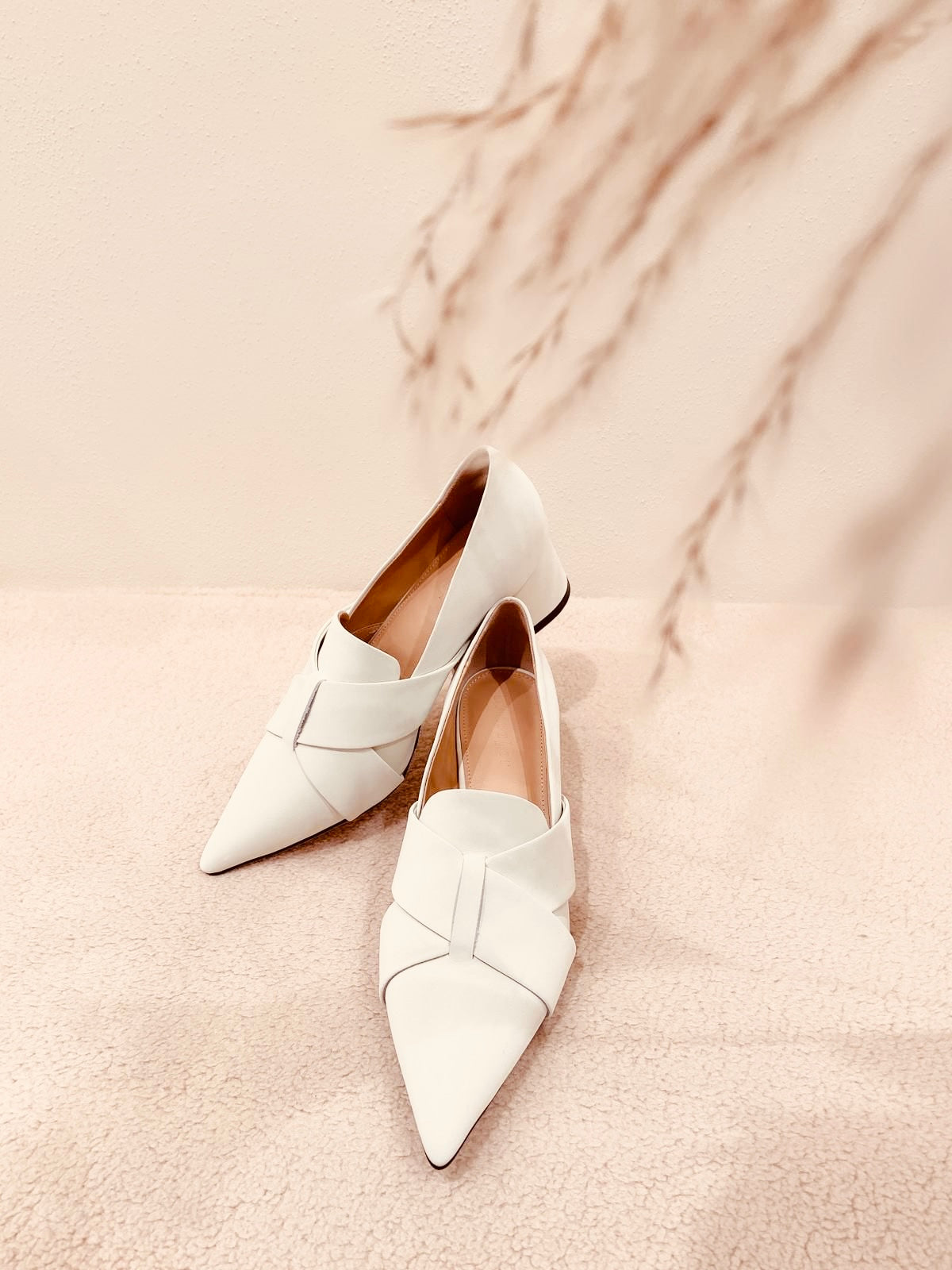 LANZ Heels - White