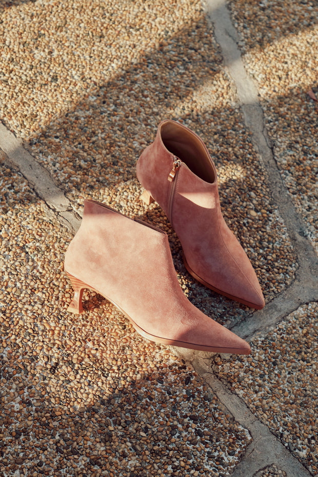 Reeso Pink Suede